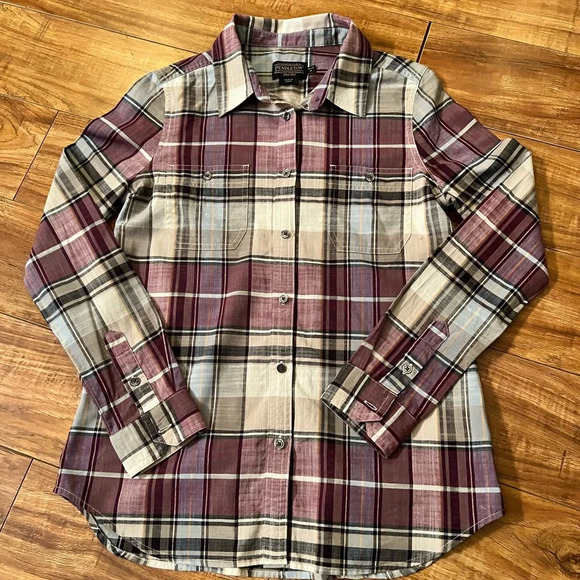 Pendleton Purple/Multi Plaid Button Down Shirt - Picture 1 of 6